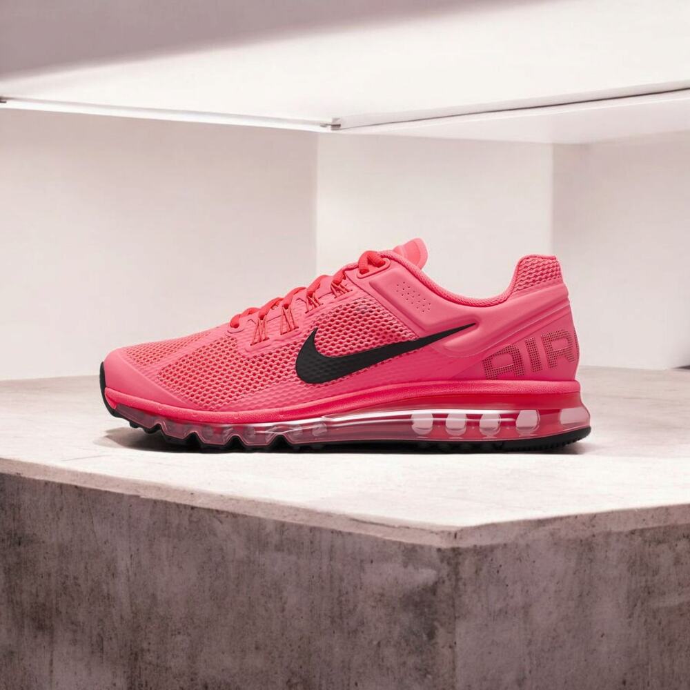 MSRP $180 Nike Air Max 2013 Hot Punch/Bright Crimson HF3660-600 Men's Sz 10
